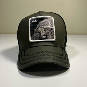Dark Green turtle goorin bros hat